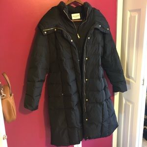 Cole Haan Hooded Down Puffer Coat